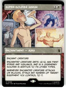 Super-Soldier Serum (Borderless) 299 Marvel Super Heroes Magic: The Gathering NM - Image 1