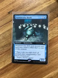 Homunculus Horde 454 Rare Extended Art Foundations Magic The Gathering Mint - Image 1