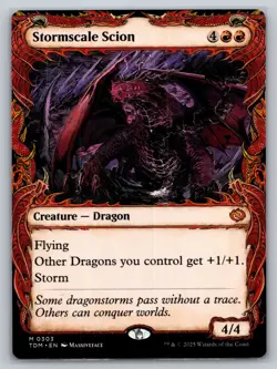 Stormscale Scion (Showcase) Tarkir: Dragonstorm Regular - Image 1