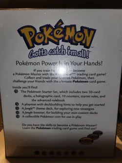 Pokemon TCG 1999 Starter Gift Box Factory Sealed w/ Jungle Booster, Theme Deck - Image 2