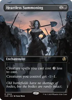 Heartless Summoning (Borderless) [Innistrad Remastered] Foil Near Mint - Image 1
