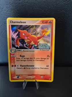 Pokemon Charmeleon 29/100 Reverse Holo Stamped Crystal Guardians Pokemon NM - Image 3