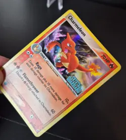 Pokemon Charmeleon 29/100 Reverse Holo Stamped Crystal Guardians Pokemon NM - Image 5
