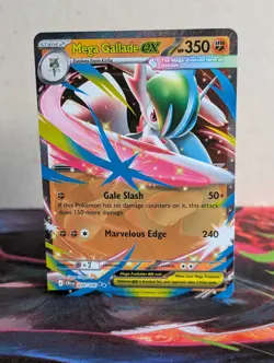 Mega Gallade ex 048/086 Double Rare ME04: Chaos Rising Pokemon TCG - NM - Image 1