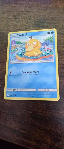 Psyduck 28/149 Common SM Base Set Pokemon Near Mint - Image 1
