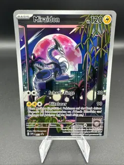 Miraidon 13 Holo Pokemon Karmesin & Purpur Black Star Promos SVP 2023 NM Deutsch - Image 1