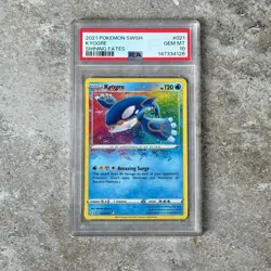 PSA 10 KYOGRE #021 - Amazing Rare Shining Fates 2021 SWSH Pokemon holo - Image 1