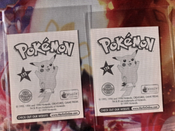 Machop + Machoke #173, 174 1999 Merlin Pokemon Set of 2 Stickers LP-NM - Image 2