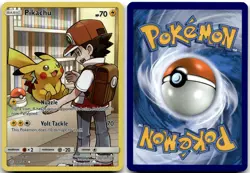Pikachu 241/236 Secret Rare Cosmic Eclipse Pokemon Near Mint - Image 1