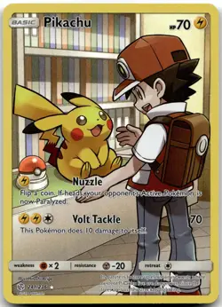 Pikachu 241/236 Secret Rare Cosmic Eclipse Pokemon Near Mint - Image 2
