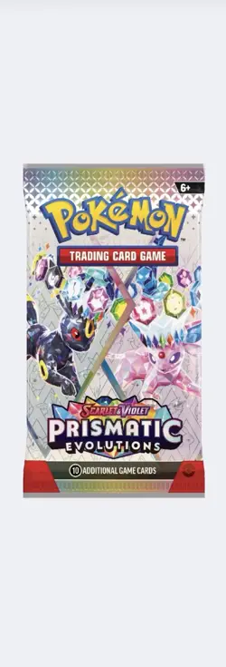 Pokemon Prismatic Evolutions Booster Packs Brand New *SEALED* - Image 1