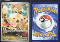 PACHIRISU 208/198 ILLUSTRATION RARE SCARLET & VIOLET POKEMON HOLO NM/M - Image 1