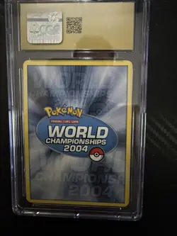 2004 Pokemon Team Magma's Zangoose Rare WORLD CHAMPIONYAMATO 23/95 pristine 10 - Image 2