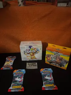 Pokemon SV: Prismatic Evolutions ETB Elite Trainer Box + Large Sealed Lot - Image 1