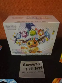 Pokemon SV: Prismatic Evolutions ETB Elite Trainer Box + Large Sealed Lot - Image 2