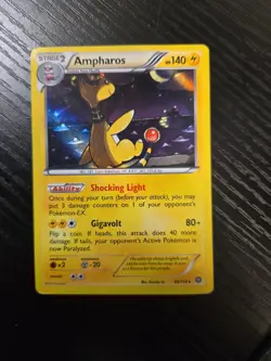 Ampharos 40/114 XY - Steam Siege Holo Mp - Image 1