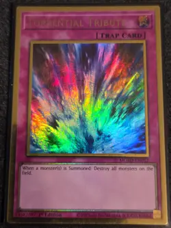Yugioh Torrential Tribute MGED-EN052 Premium Gold Rare 1st Edition NM - Image 1