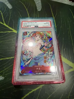 PSA 10 Nami ST01-007 THE BEST Storage Box Set ONE PIECE Japanese 2024 - Image 1
