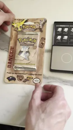 Pokemon Fossil Blister Booster Pack Factory Sealed Lapras Artwork MINT HEAVY - Image 2