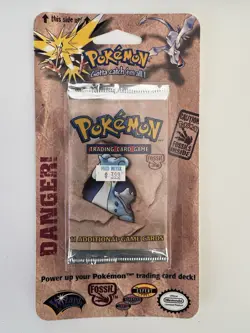 Pokemon Fossil Blister Booster Pack Factory Sealed Lapras Artwork MINT HEAVY - Image 3