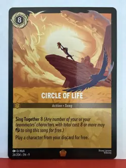 Disney Lorcana Fabled - Circle of Life - 26/204 - Legendary - Image 1