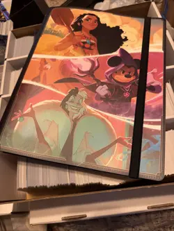 Disney Lorcana The First Chapter Villians 9 Pocket Binder Target Holds 252 Cards - Image 1