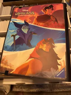 Disney Lorcana The First Chapter Villians 9 Pocket Binder Target Holds 252 Cards - Image 2
