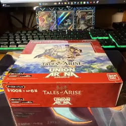 Bandai Union Arena Booster Box Tales of ARISE UA06BT 20 packs Japanese - Image 2
