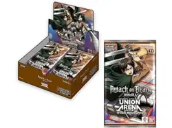 UNION ARENA ATTACK ON TITAN BOOSTER New - Image 1