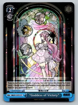 "Goddess of Victory" NIK/S117-E111 C GODDESS OF VICTORY: NIKKE Weiss Schwarz NM - Image 1