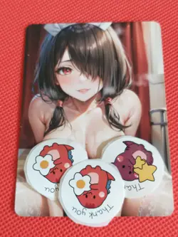Kurumi Tokisaki Anime ACG Waifu Custom Beauty Custom Holo Card - Image 1
