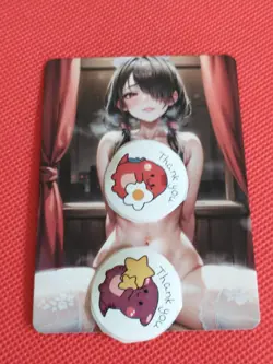 Kurumi Tokisaki Anime ACG Waifu Custom Beauty Custom Holo Card - Image 2