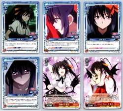 6x Akeno Himejima Lot High School DxD Weiss Schwarz Precious Memories Japanese - Image 1