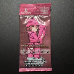 Weiss Schwarz Gun Gale Online Booster Pack SWORD ART ONLINE SEALED - Image 1