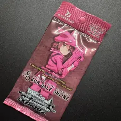 Weiss Schwarz Gun Gale Online Booster Pack SWORD ART ONLINE SEALED - Image 2