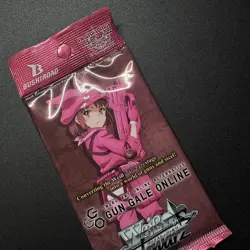 Weiss Schwarz Gun Gale Online Booster Pack SWORD ART ONLINE SEALED - Image 4