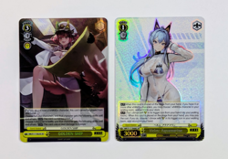 Weiss Schwarz Goddess of Victory NIKKE SR Waifu Lot x2 - Golden Ship Aquamarine - Image 1