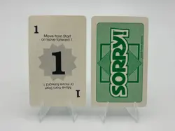 Sorry Board Game Replacement Cards, Singles Individuals, 1992 Parker Brothers - Image 4