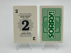 Sorry Board Game Replacement Cards, Singles Individuals, 1992 Parker Brothers - Image 5