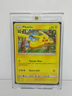Pokemon Pikachu TCG Holo Card Promo 5/12 McDonald's 2016 - Image 1