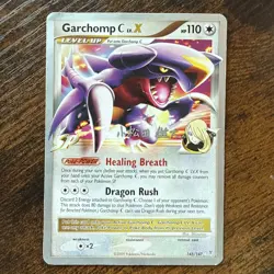 Garchomp C LV. X #145 Pokemon Supreme Victors Cynthia's Garchomp Pokemon Card - Image 1