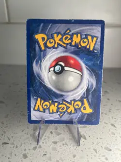 Alakazam 1/102 Holo Shadowless Base Set 1999 Pokemon Card DMG - Image 2