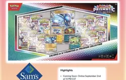 Pokemon Prismatic Evolutions Lucario EX and Tyranitar EX Premium Collection - Image 2