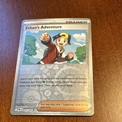 Ethan's Adventure 165/182 Destined Rivals Reverse Holo Pokemon TCG Card - Image 1