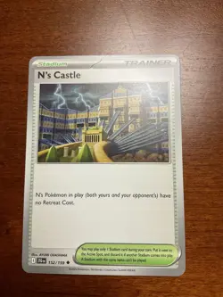 N's Castle 152/159 Journey Together Regular Pokemon TCG Card - Image 1