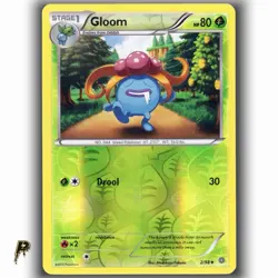 Pokemon XY Ancient Origins Gloom 2/98 Reverse Holo Uncommon Card LP - Image 1