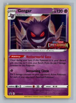 SWSH: Sword & Shield Promo Cards #SWSH241 Gengar - Image 1