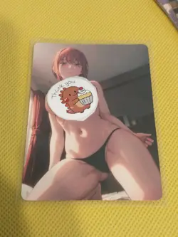 Chainsaw Makima custom Beauty Goddess Story Anime Girl Holo waifu Card - Image 2