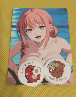 Chainsaw Makima custom Beauty Goddess Story Anime Girl Holo waifu Card - Image 2