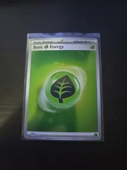 Grass Energy - SVE001 - Pokemon 151 Cosmos Holo Rare Card NM - Image 1